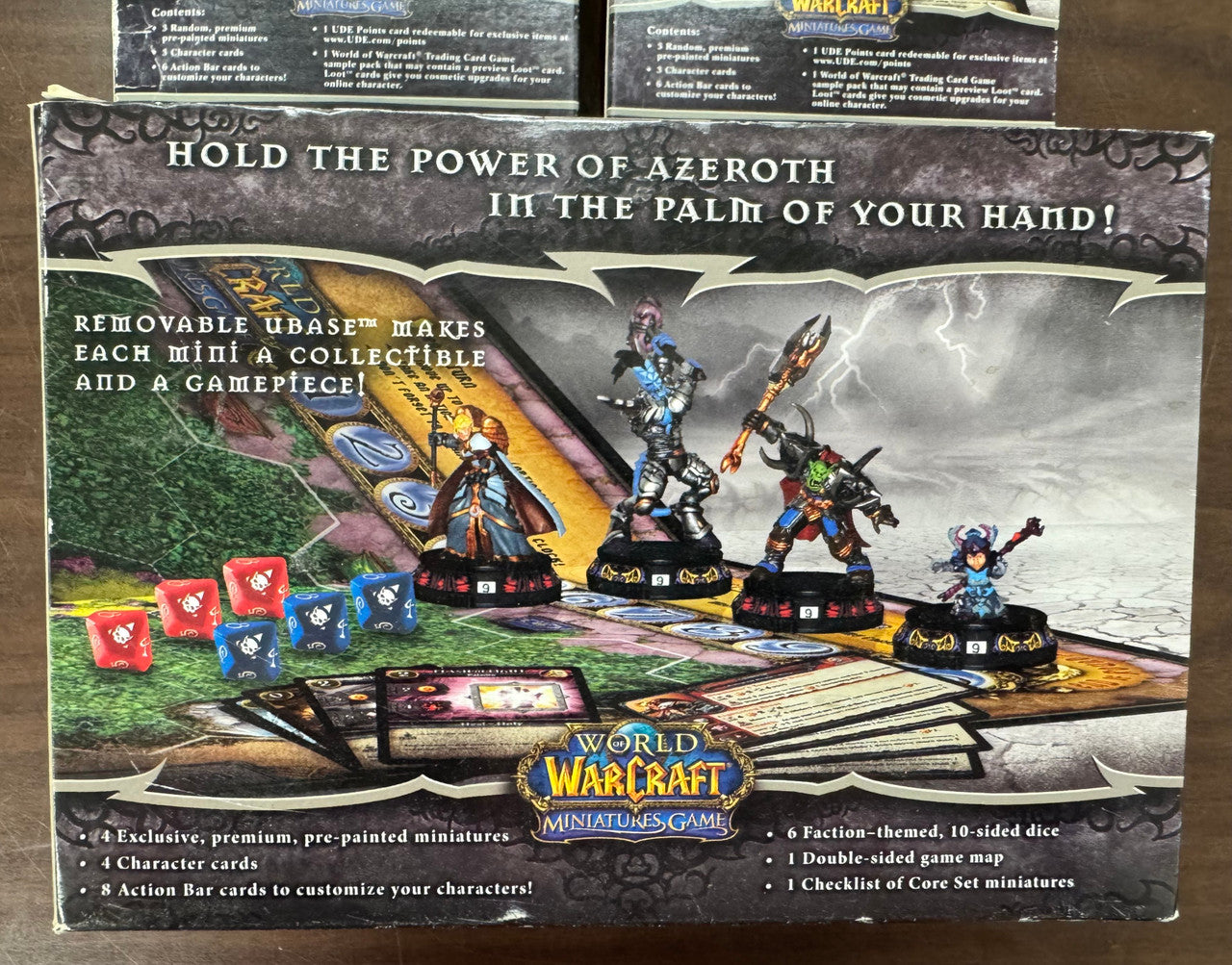 2008 Upper Deck World of Warcraft Miniatures Game Lot