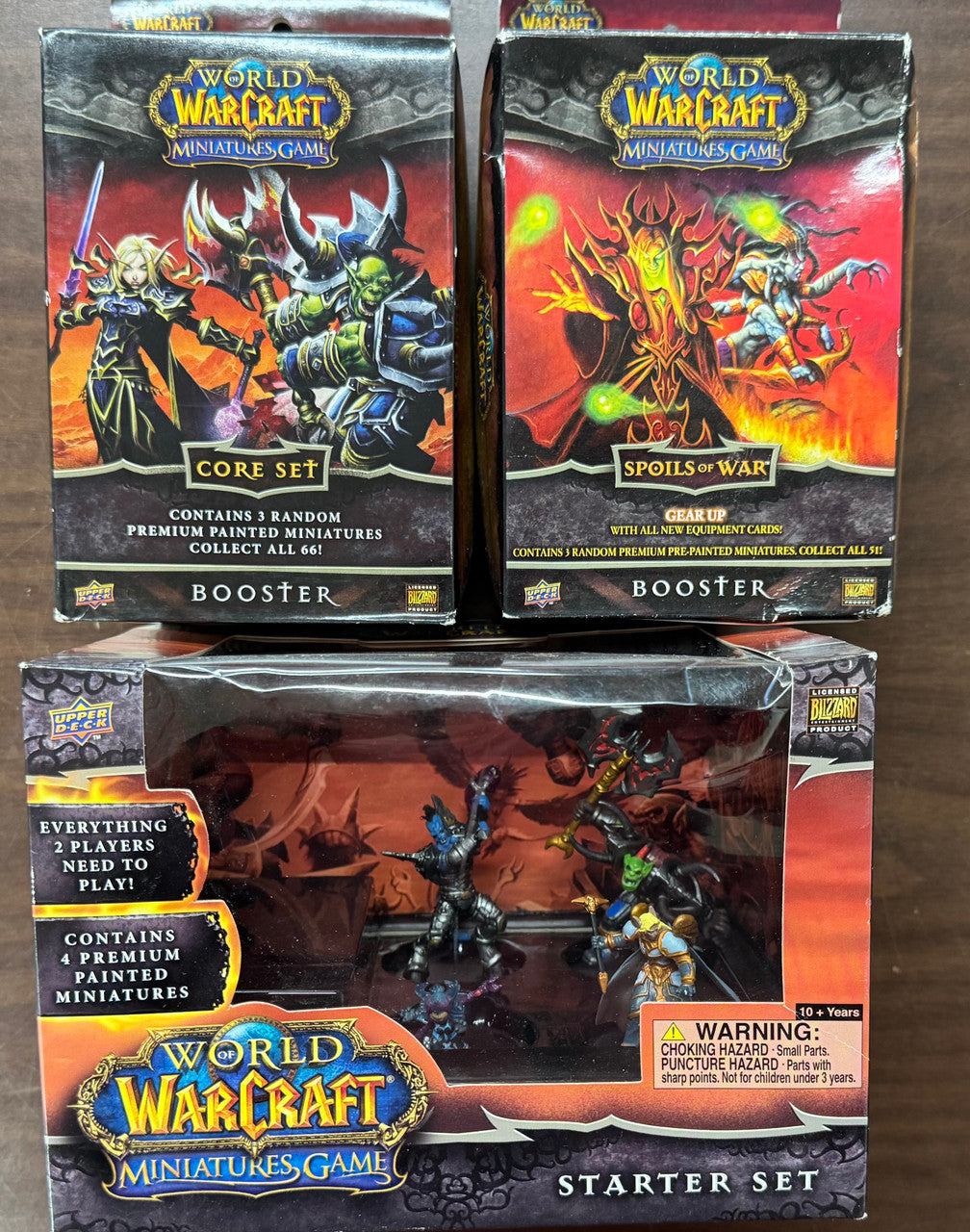 2008 Upper Deck World of Warcraft Miniatures Game Lot (B)