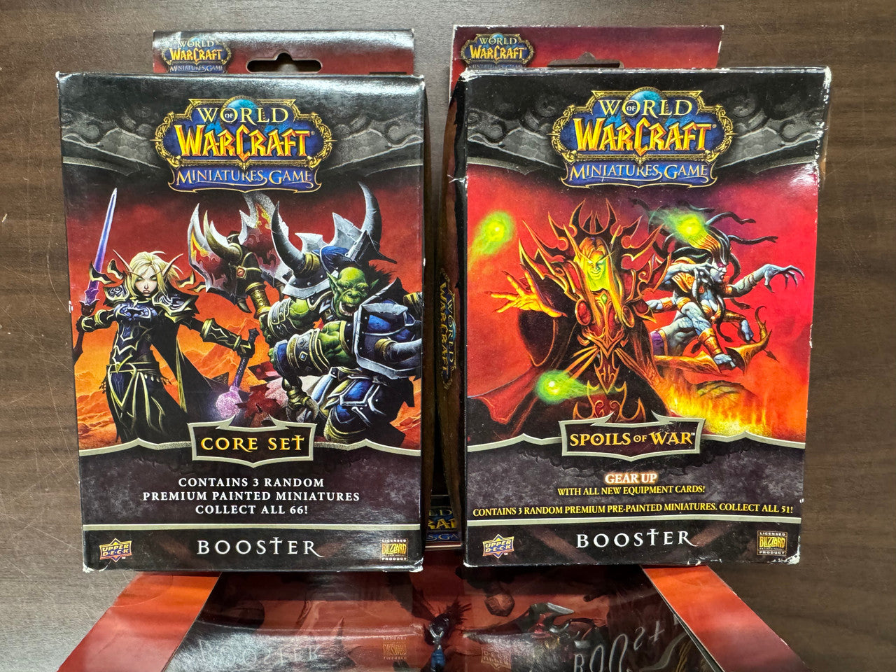 2008 Upper Deck World of Warcraft Miniatures Game Lot (B)