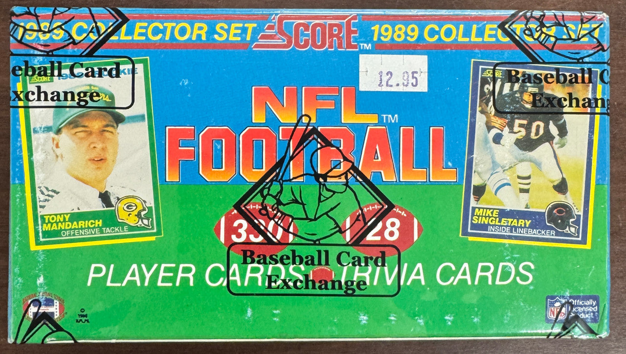 1989 Score Football Complete Factory Set BBCE Wrapped and Sealed