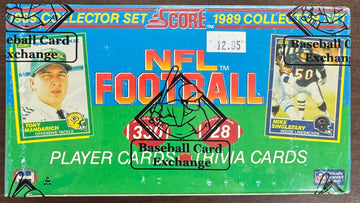 1989 Score Football Complete Factory Set BBCE Wrapped and Sealed