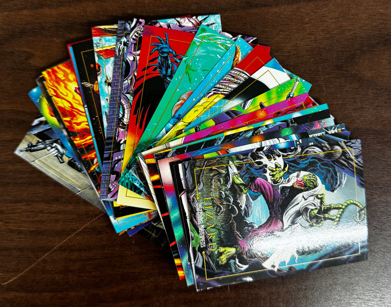 1992 Skybox Marvel Masterpieces Complete Set (100) NM