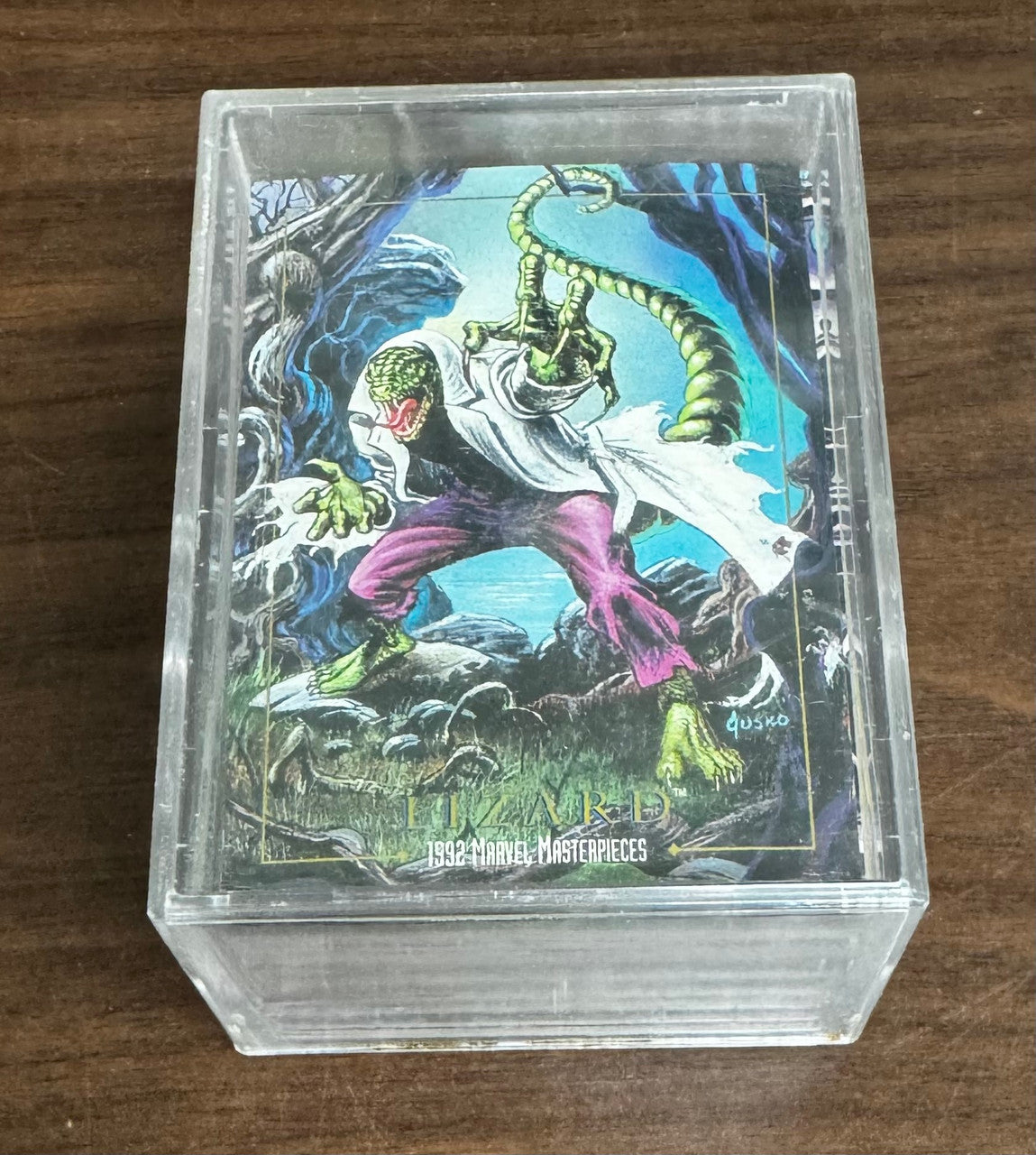 1992 Skybox Marvel Masterpieces Complete Set (100) NM
