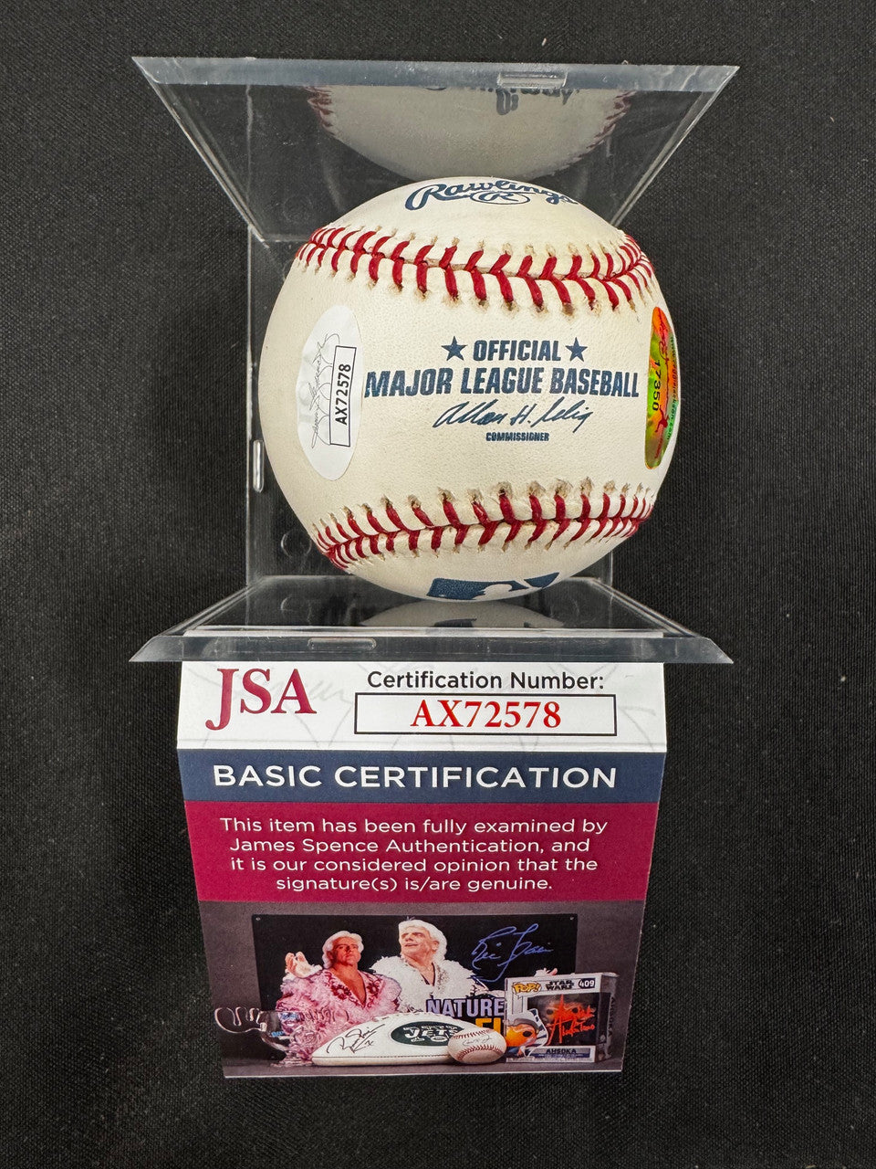 Mike Schmidt Signed Autographed HOF Inscribed Rawlings OML Baseball JSA
