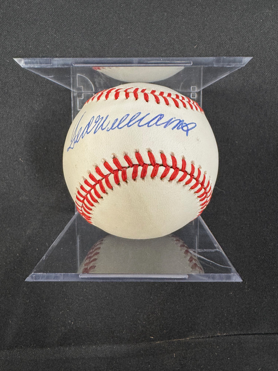 Ted Williams Signed Autographed Rawlings OAL Baseball JSA *7113