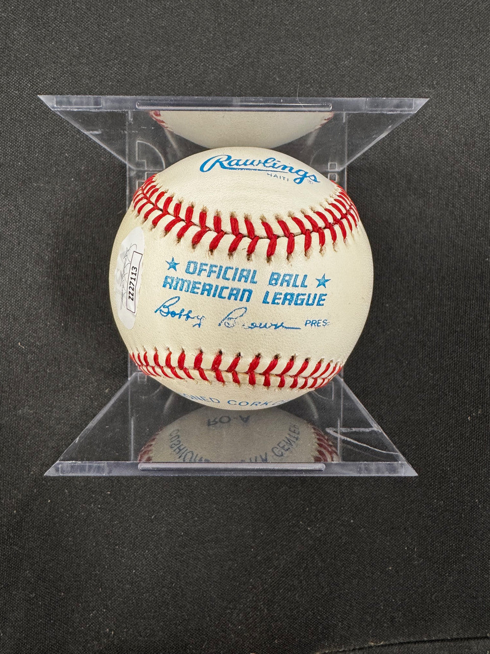 Ted Williams Signed Autographed Rawlings OAL Baseball JSA *7113