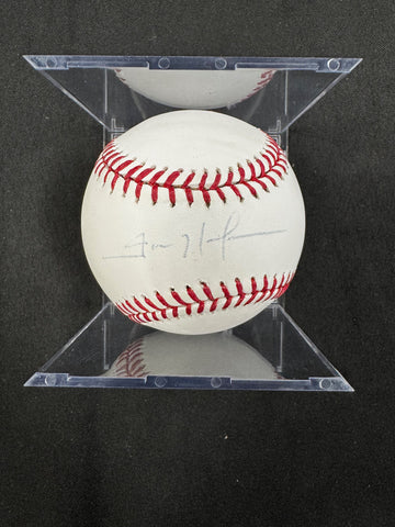 Trevor Hoffman Signed Autographed Rawlings OML Baseball JSA