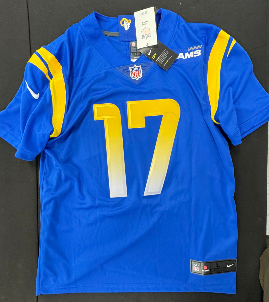 Puka Nacua Signed Autographed Nike On-Field Jersey Sz L Fanatics COA