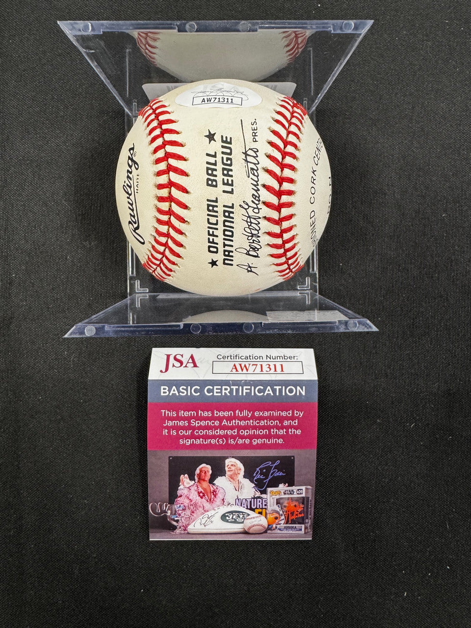 Stan Musial Signed Autographed Rawlings ONL Baseball JSA *1311