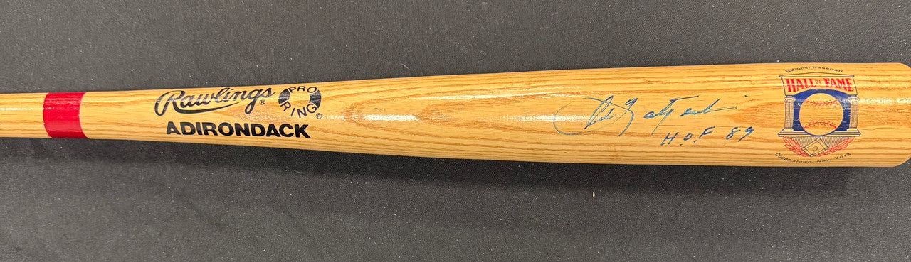 Carl Yastrzemski Signed Autographed Inscribed Rawlings Adirondack HoF Bat JSA