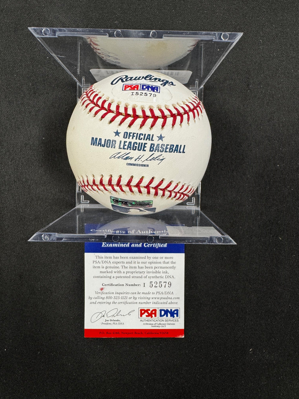 Frank Robinson Signed Autographed Inscribed Rawlings OML Baseball PSA DNA