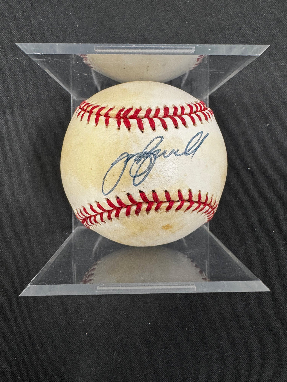 Jeff Bagwell Signed Autographed Rawlings ONL Baseball JSA