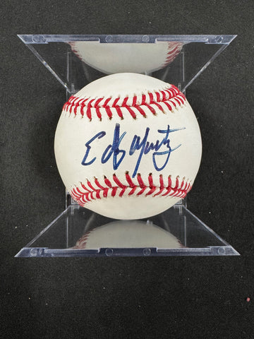 Edgar Martinez Signed Autographed Rawlings OML Baseball JSA