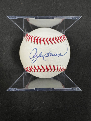 Andre Dawson Signed Autographed Rawlings OML Baseball JSA