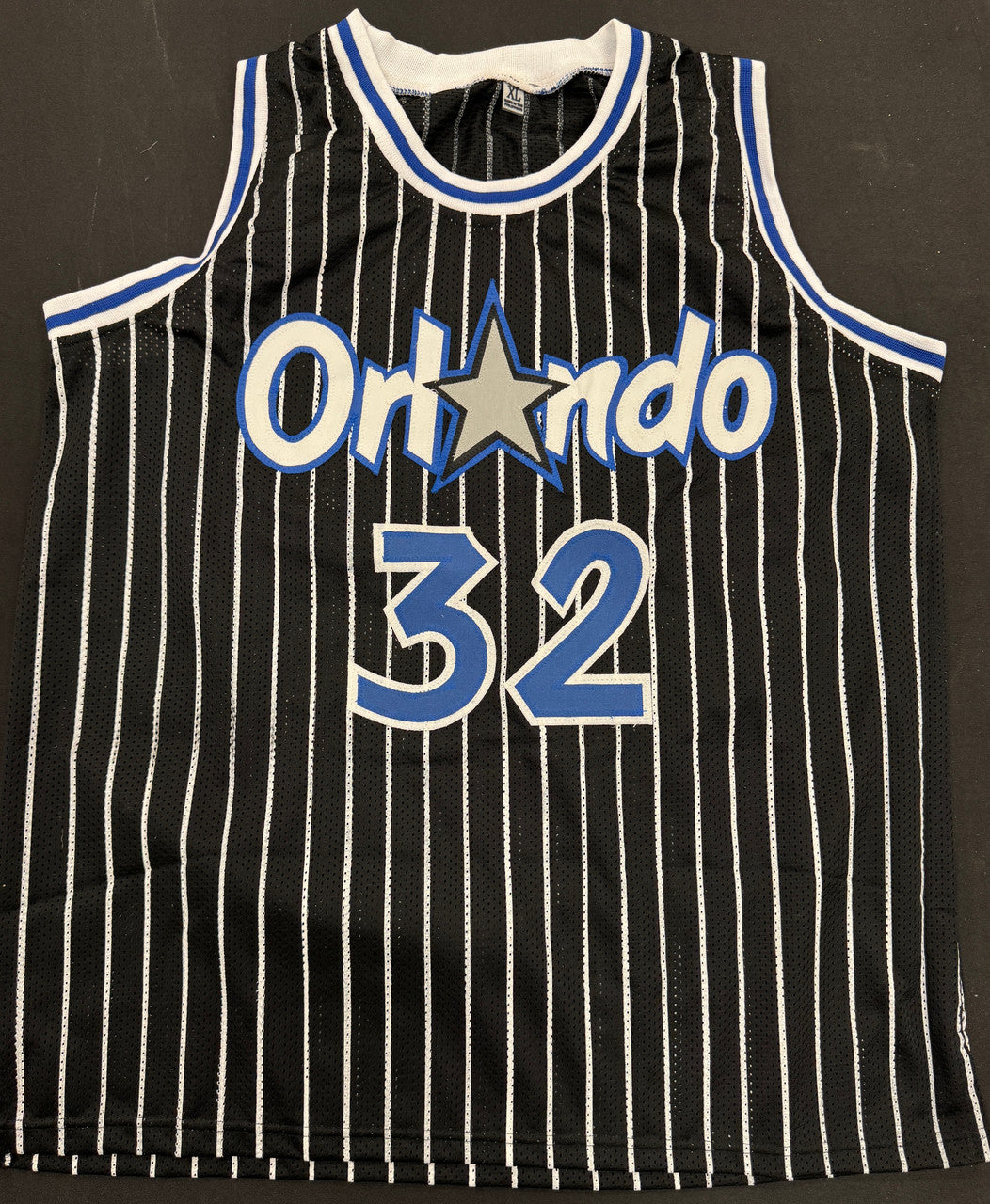 Shaquille O'Neal Signed Autographed Custom Orlando Magic Jersey JSA