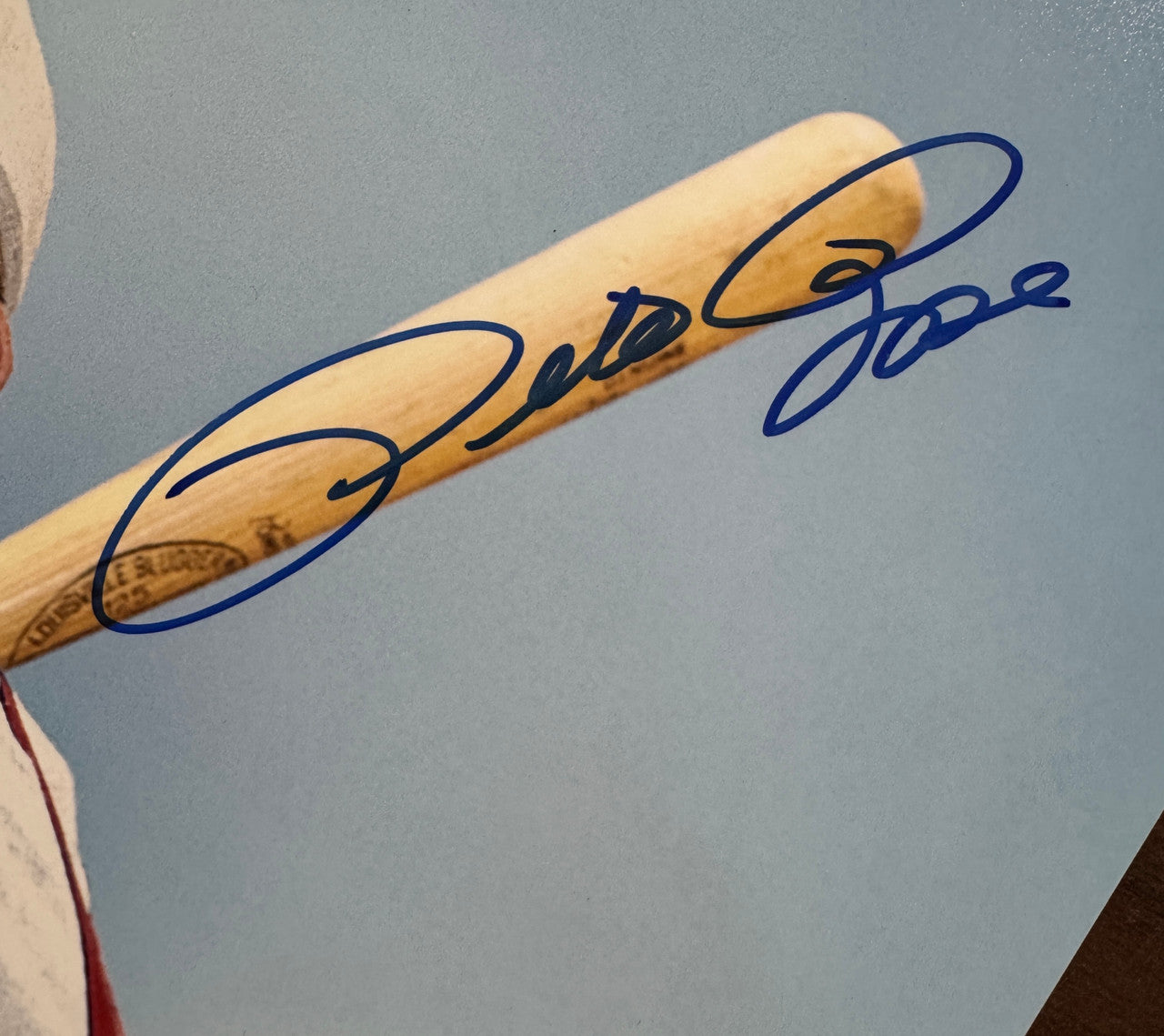 Pete Rose Signed Autographed 11x14 Photo Beckett