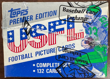 1984 Topps USFL Football Complete Factory Set BBCE Wrapped & Sealed