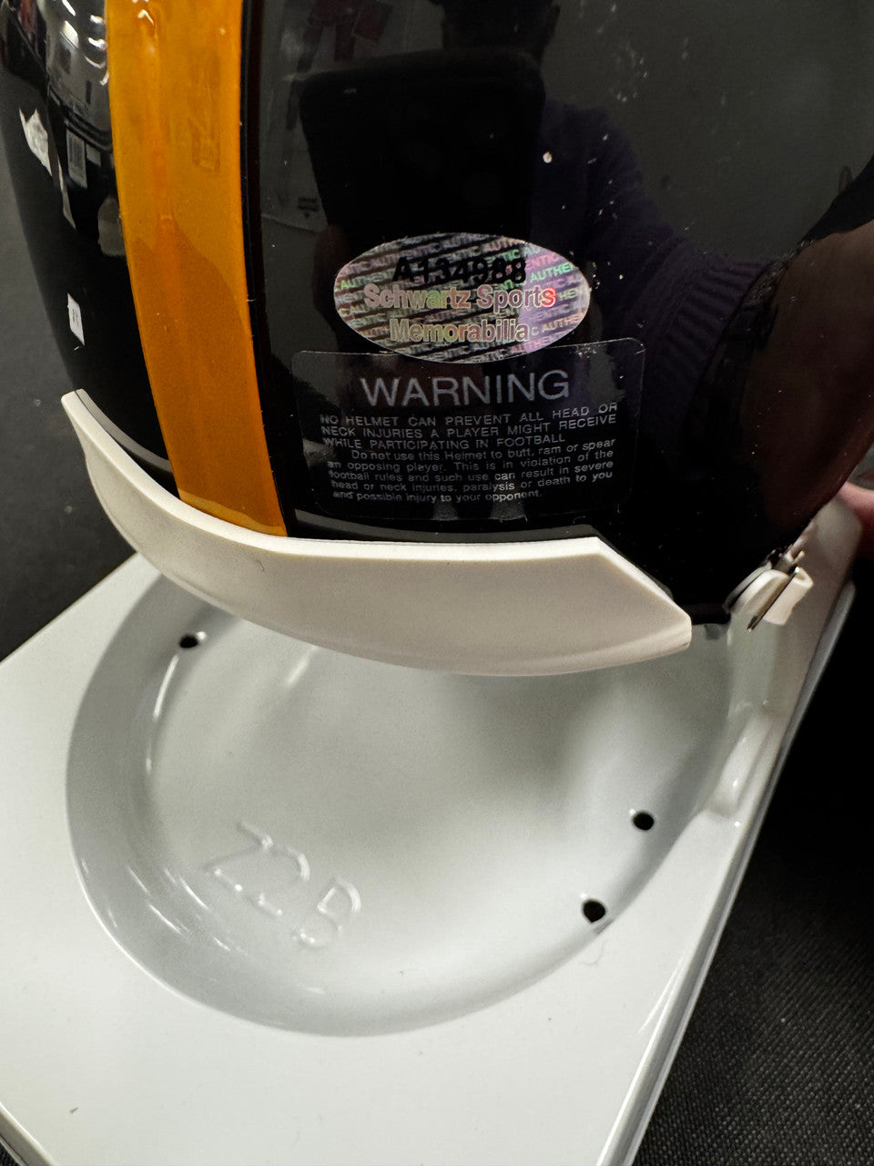 Lynn Swann Signed Autographed Mini Helmet Schwartz