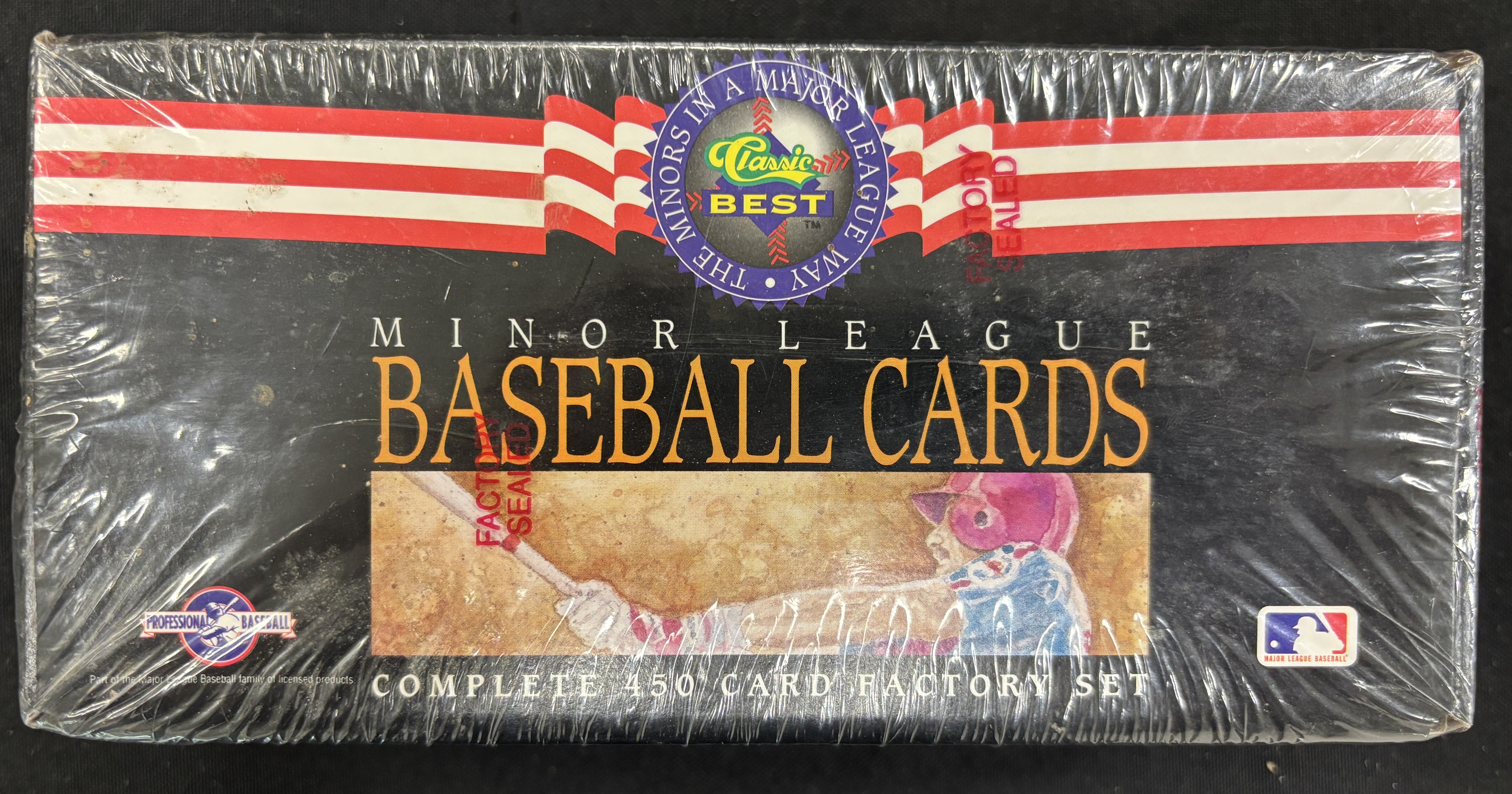 1992 Classic Games Minor League Baseball Factory Sealed Complete 450-Card Set