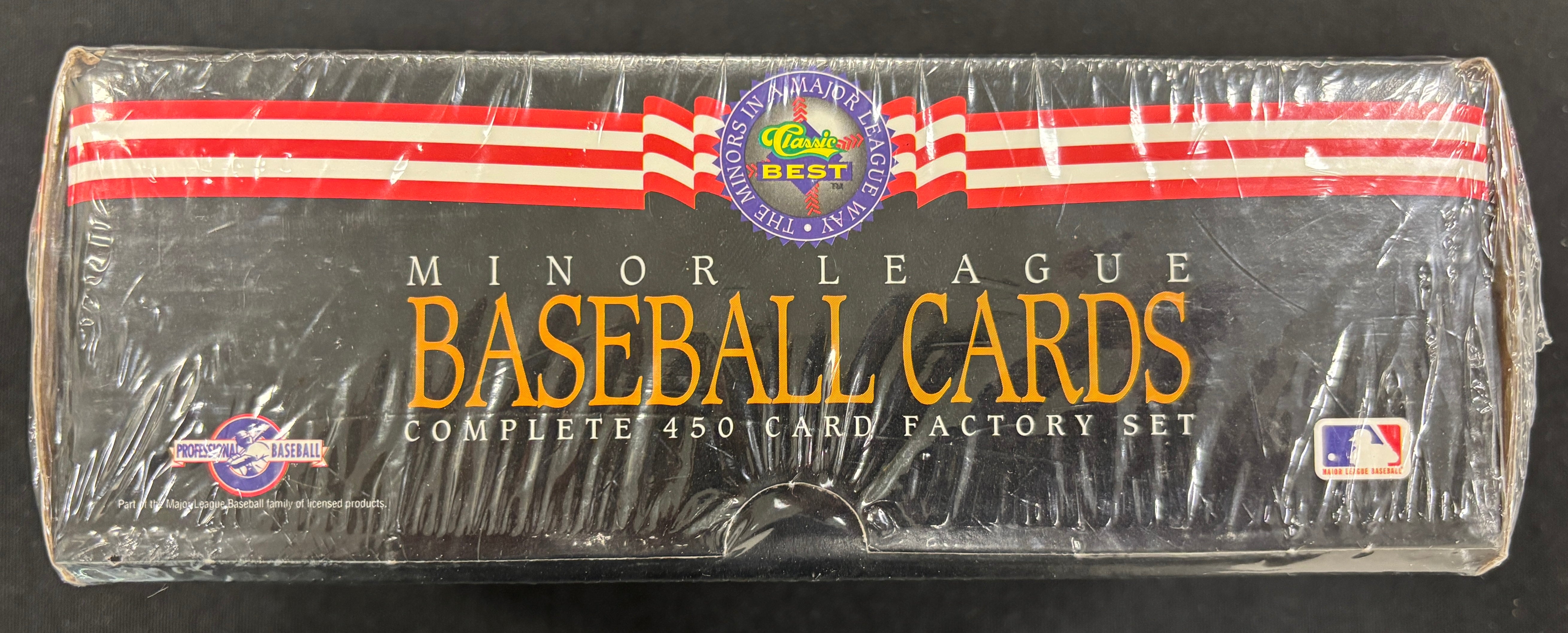 1992 Classic Games Minor League Baseball Factory Sealed Complete 450-Card Set