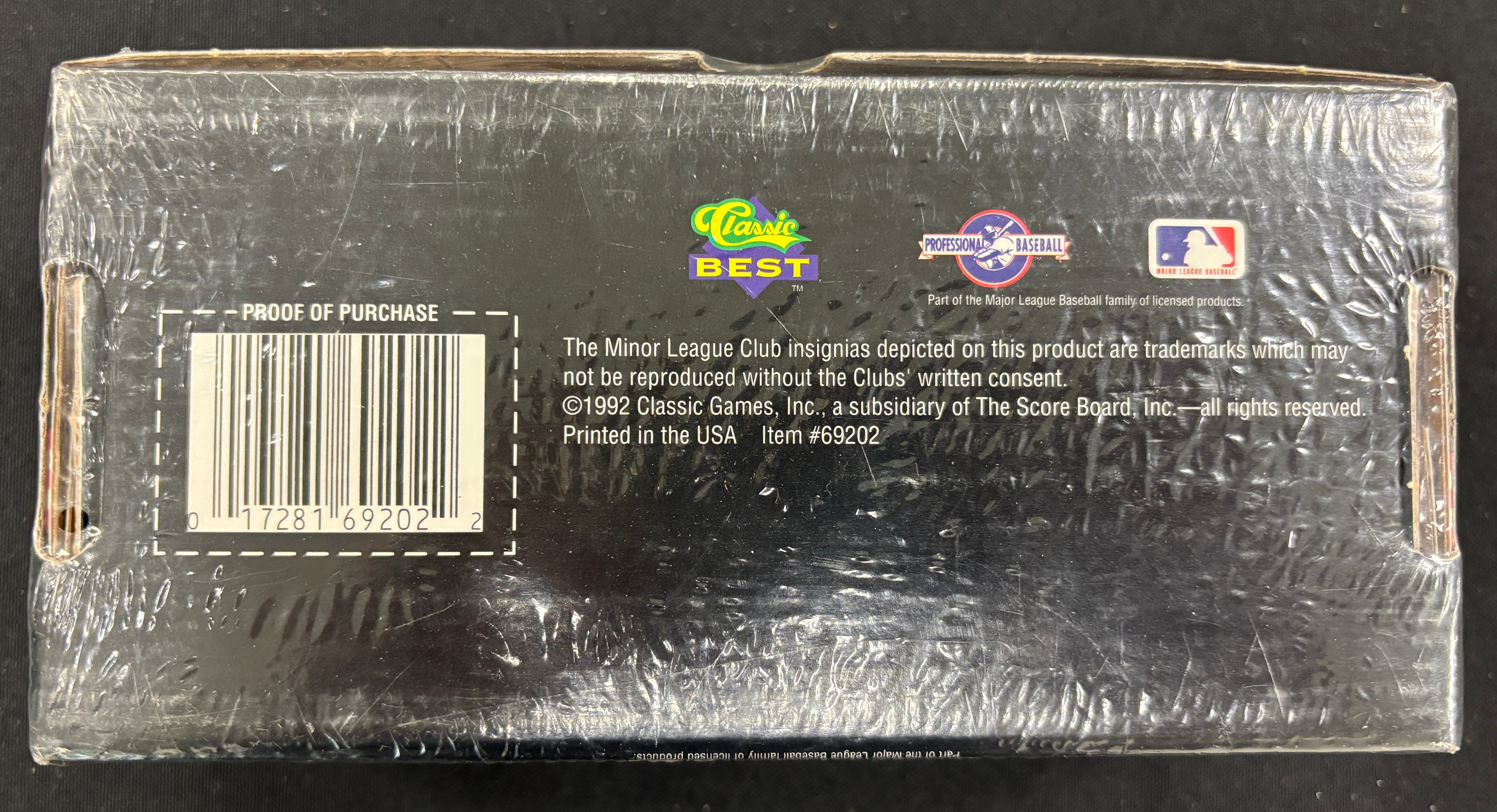1992 Classic Games Minor League Baseball Factory Sealed Complete 450-Card Set