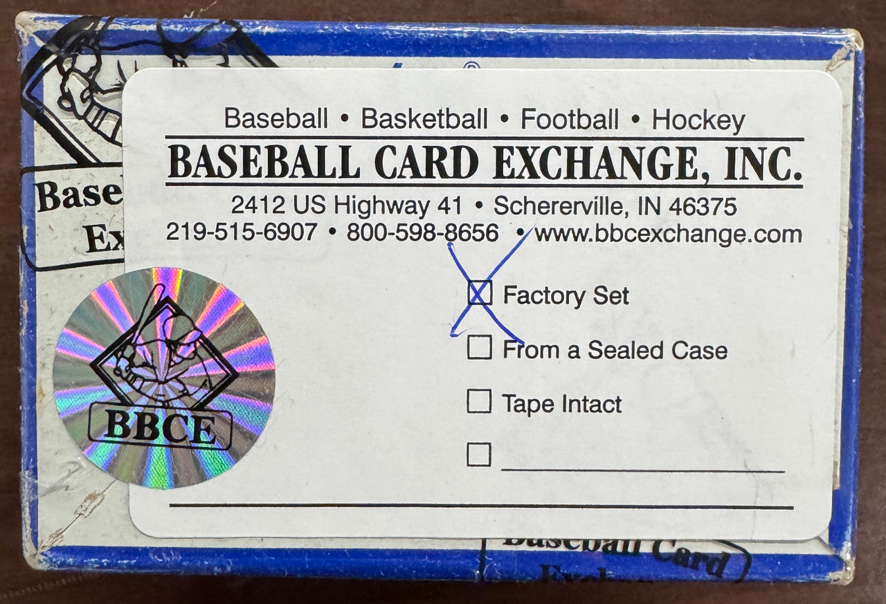 1982 Topps Baseball Traded Set BBCE Wrapped