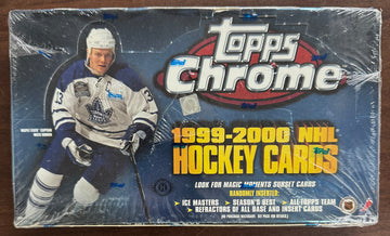 1999/00 Topps Chrome Hockey 24 Pack Box Factory Sealed