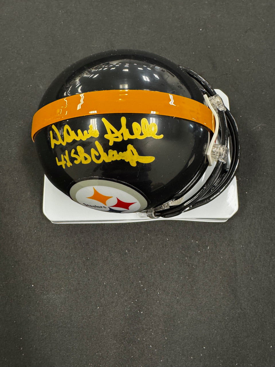 Donnie Shell Signed Autographed Inscribed Mini Helmet JSA