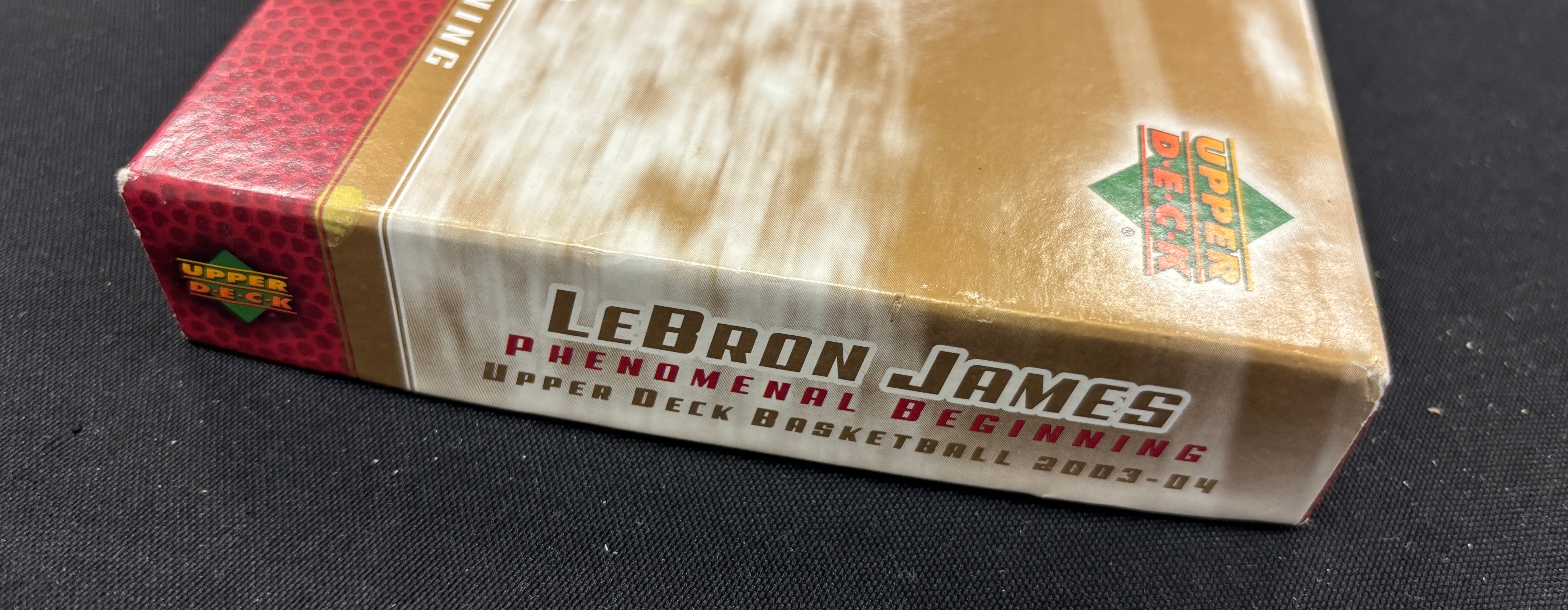 2003-04 Upper Deck LeBron James RC Phenomenal Beginning Complete 20-Card Set