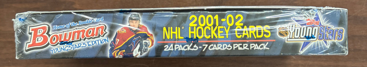 2001/02 Bowman Young Stars Hockey 24 Pack Box Factory Sealed