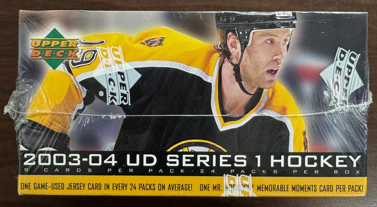 2003/04 Upper Deck Hockey Series 1 24 Pack Retail Box Factory Sealed