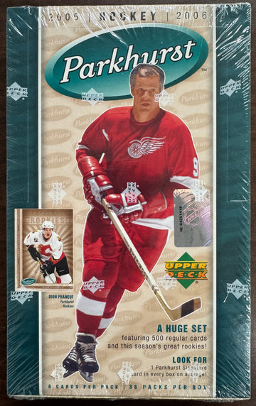 2005/06 Upper Deck Parkhurst Hockey 36 Pack Box Factory Sealed