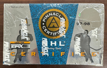 1997/98 Pinnacle Certified Hockey 20 Pack Box Factory Sealed