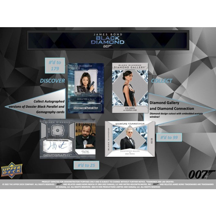 2023 Upper Deck James Bond Black Diamond Hobby Box
