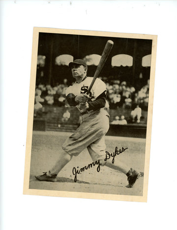 1936 R311 National Chicle Premium Jimmy Dykes Low Grade "A"