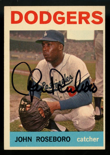1964 Topps John Roseboro #88 Signed Autographed Card JSA