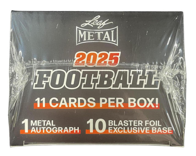 2025 Leaf Metal Football Blaster Box