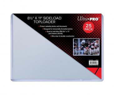 Ultra Pro 8.5X11 Sideload Toploader Pack (25)