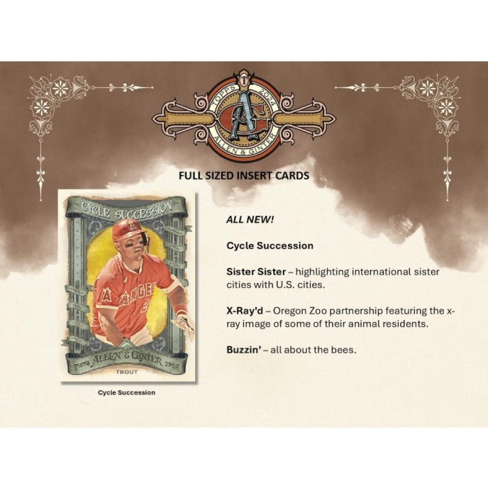 2024 Topps Allen & Ginter Baseball Hobby Case (12)