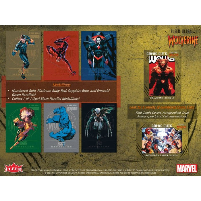 2024 Upper Deck Marvel Fleer Ultra Wolverine Hobby Case (12)