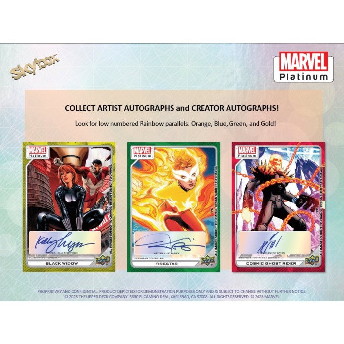 2024 Upper Deck Marvel Platinum Hobby Box
