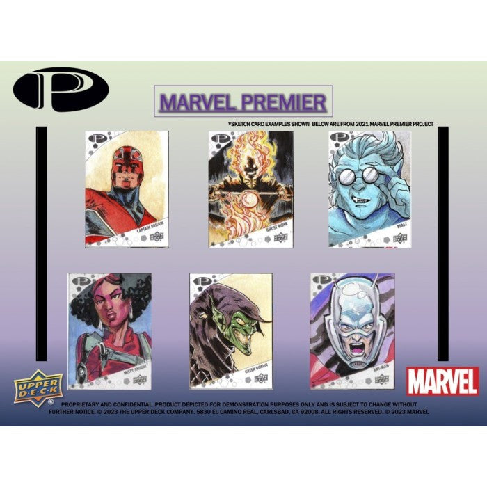2023 Upper Deck Marvel Premier Hobby Box