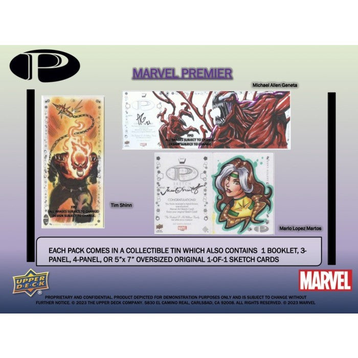 2023 Upper Deck Marvel Premier Hobby Box