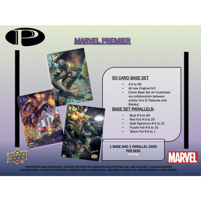 2023 Upper Deck Marvel Premier Hobby Box