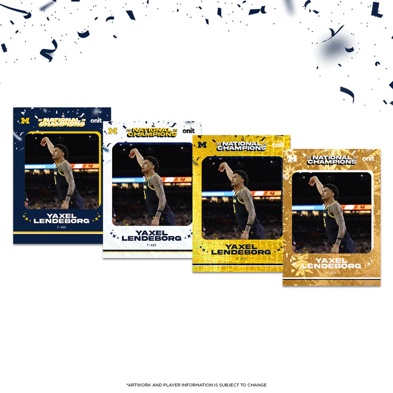 2026 Onit University of Michigan Basketball NCAA Champion Commemorative Box