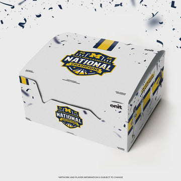 2026 Onit University of Michigan Basketball NCAA Champion Commemorative Box