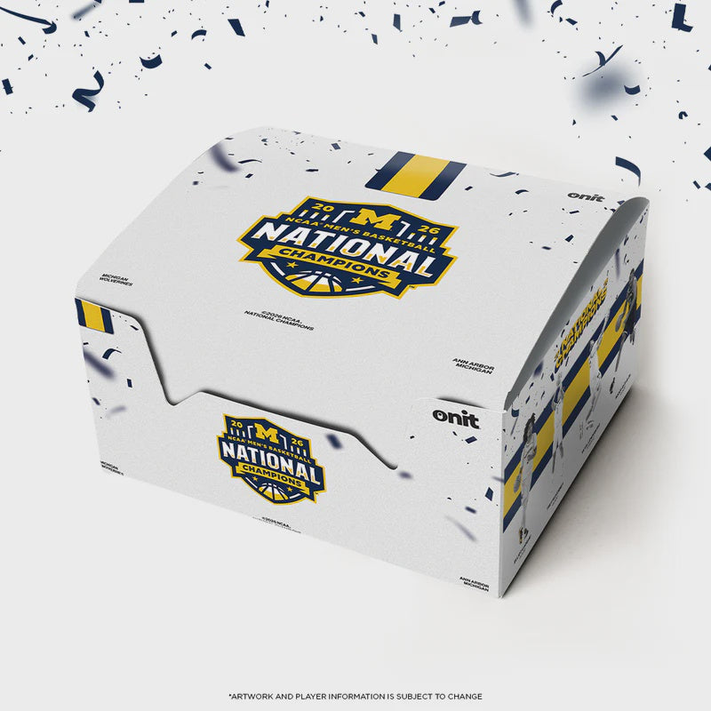 2026 Onit University of Michigan Basketball NCAA Champion Commemorative Box