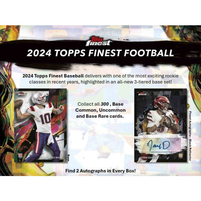 2024 Topps Finest Football Breakers Delight Box