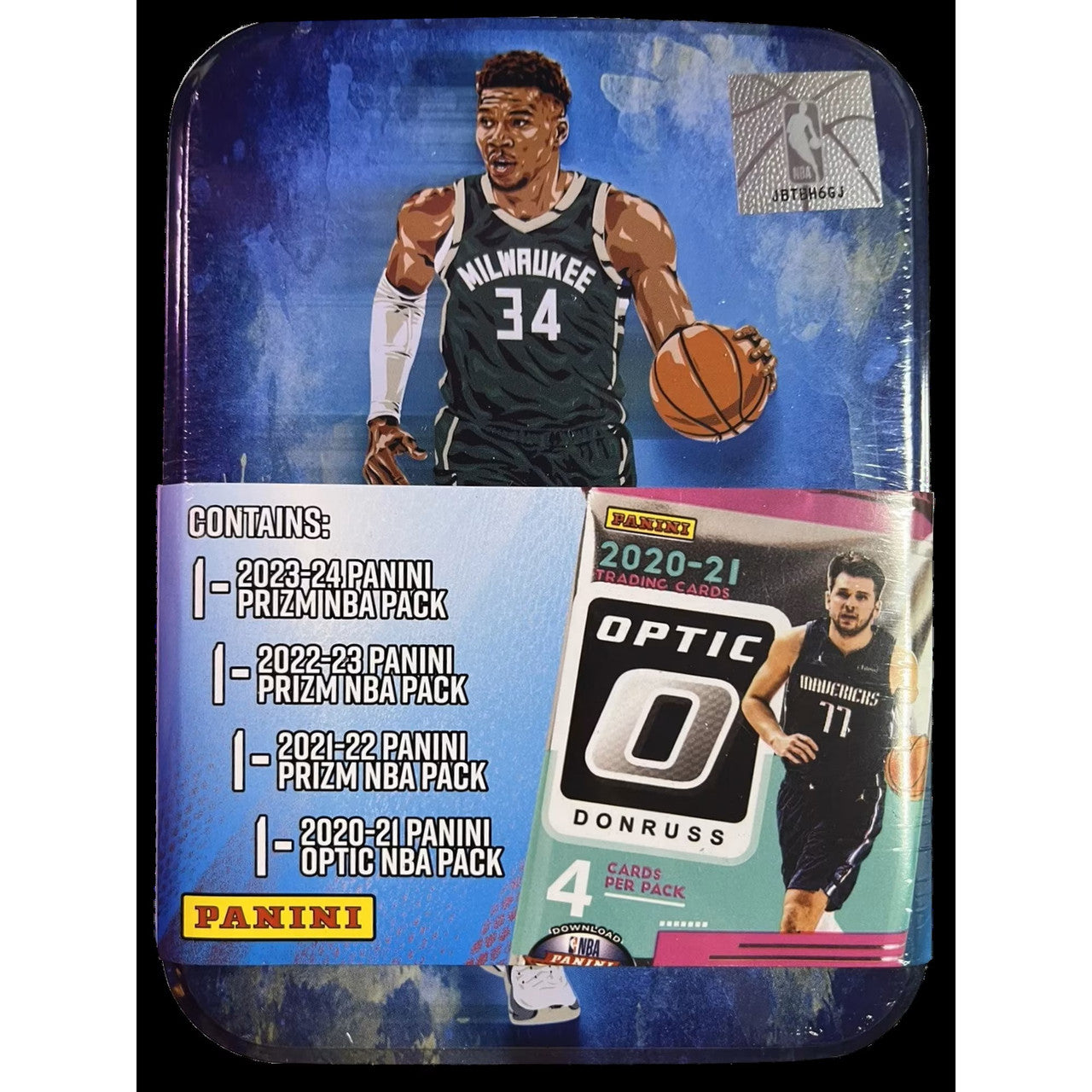 2024 MJ Holdings Panini Prizm Tin (4 packs)