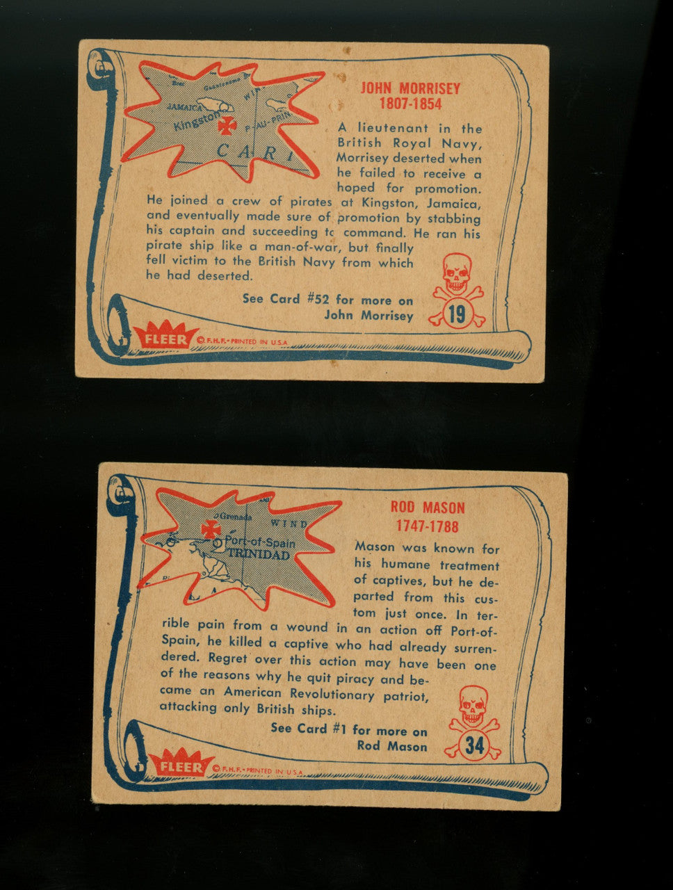 1960's Non-Sport Misc. 30 Card Lot Spook Stories James Bond Etc VG